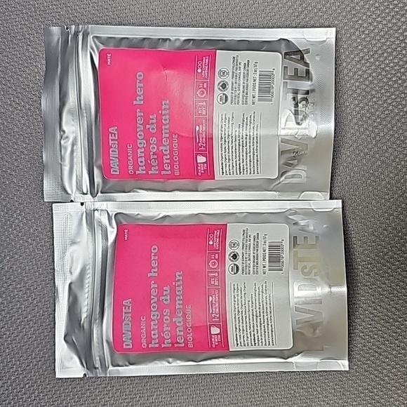 🌿🍋 NEW Hangover Hero by DAVIDsTEA 4oz Rooibos Yerba Maté Low Caffeine Organic